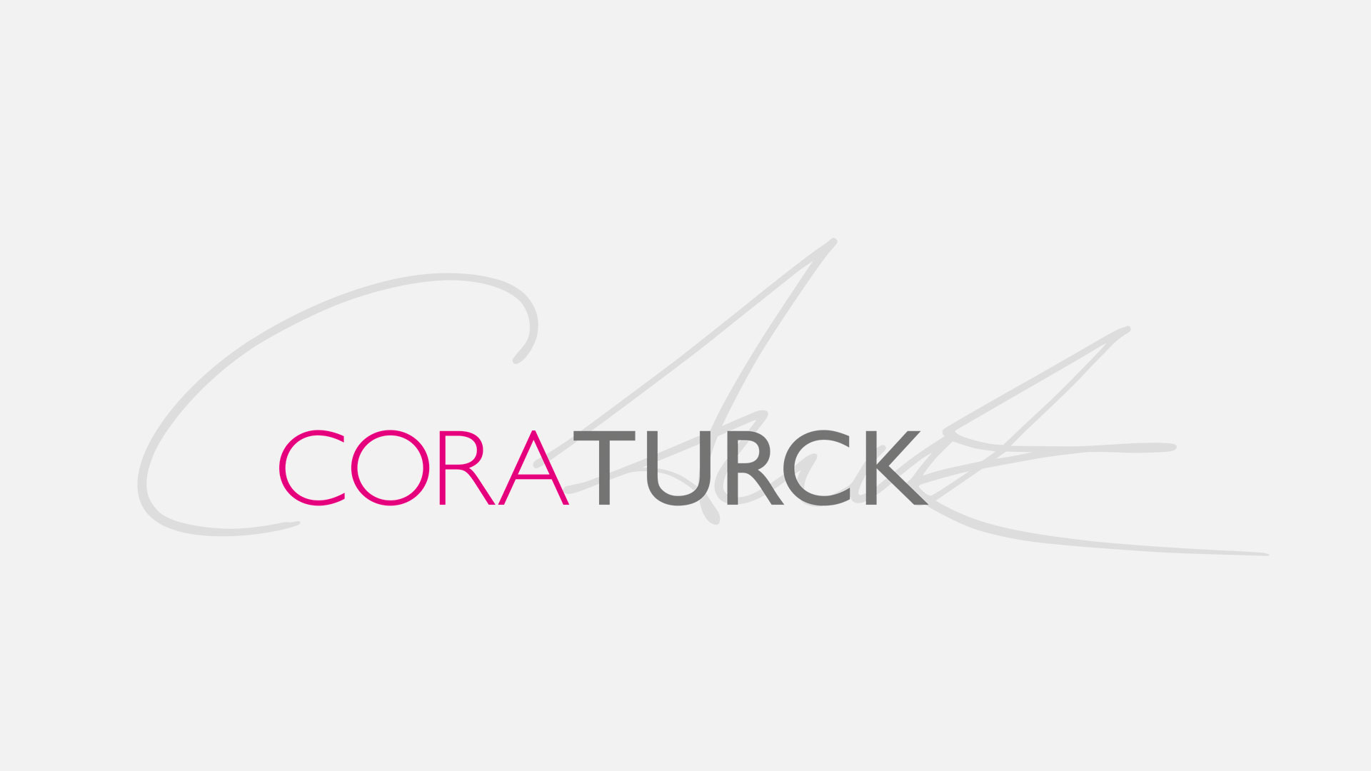 Logoentwicklung Cora Turck
